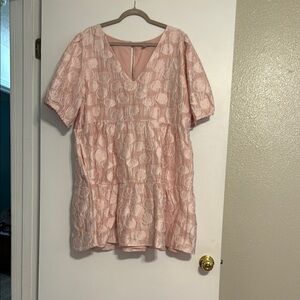 Chelsea28 Blush Pink Mini Dress
